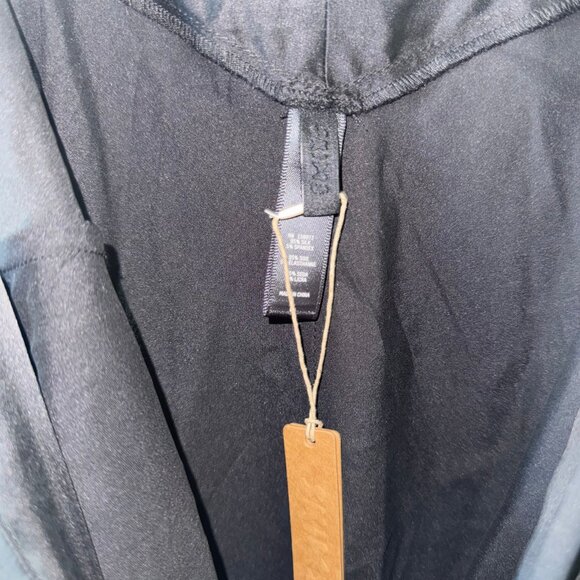 NWT SKIMS Stretch Silk Teddy Size Large Black - Picture 7 of 9